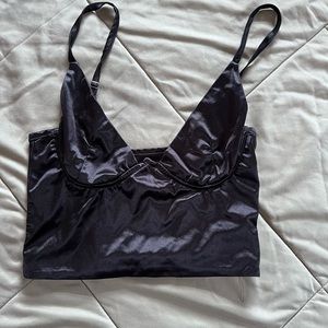 Silk Wire Corset Croptop